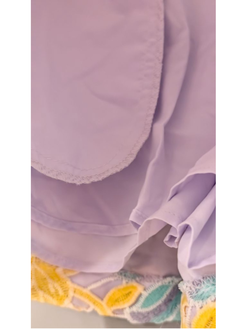 Women's Anthropologie Hutch High Waist Shorts Size 6 Yellow Teal - Picture 3 of 11